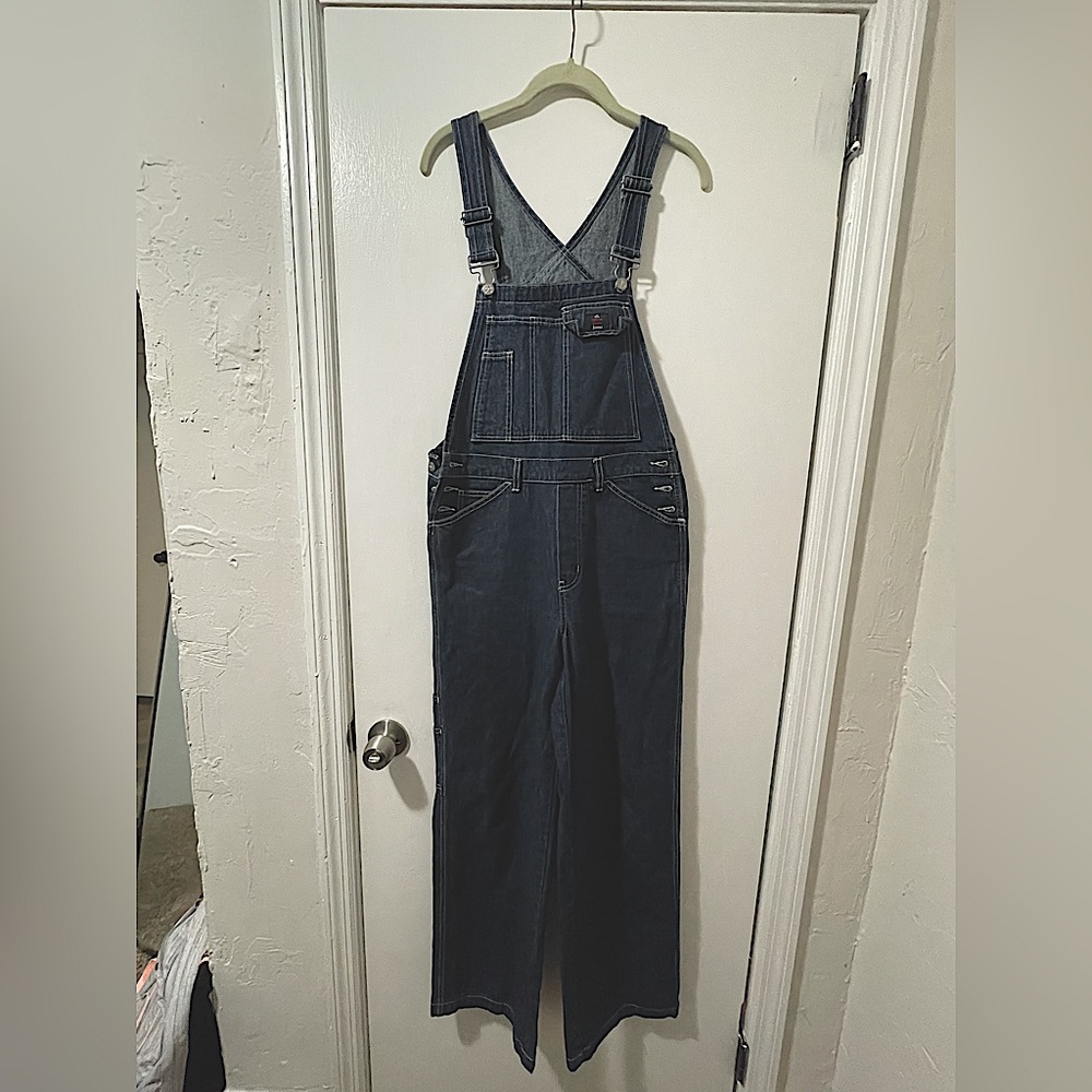 Calvin Klein denim overalls size S